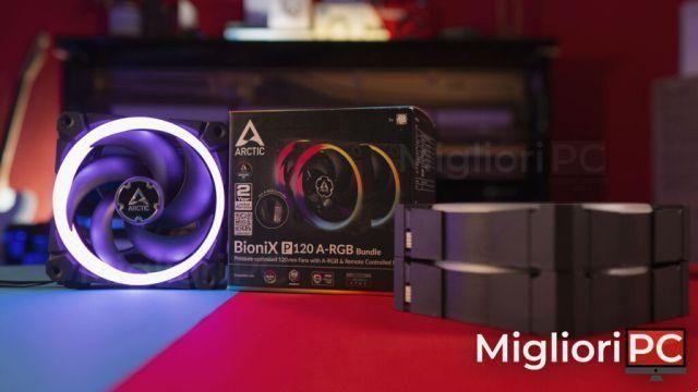 BioniX P120 A-RGB • Revisión del paquete de ventilador ARCTIC