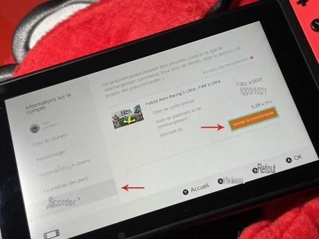 How do I get a refund for a Nintendo Switch game (eShop)?