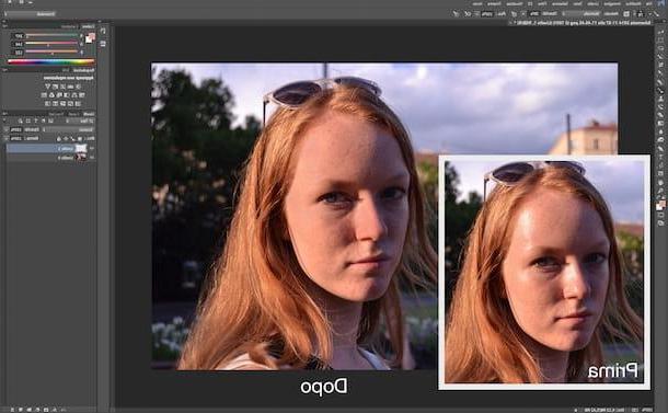 Come opacizzare una foto con Photoshop