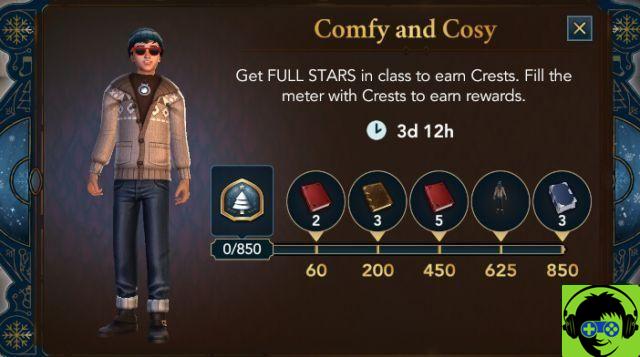 The cozy and cozy event started in Hogwarts Mystery