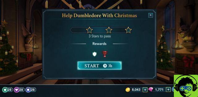 O evento aconchegante e aconchegante começou em Hogwarts Mystery