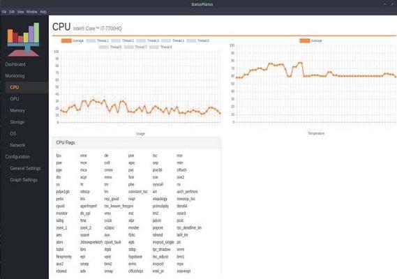 Como monitorar os recursos do sistema Ubuntu com o Status Pilatus?