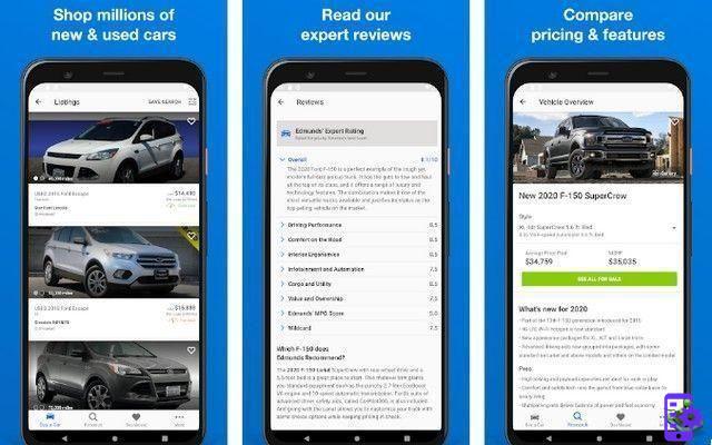 10 melhores aplicativos de compra de carros para Android