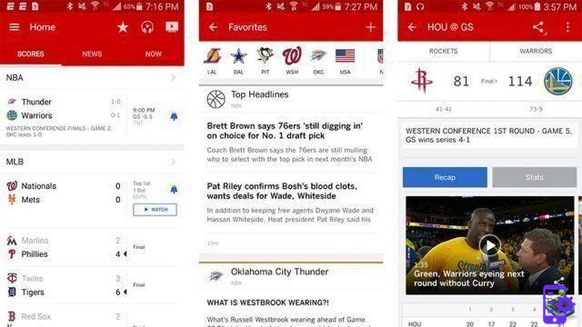 10 migliori app di notizie sportive per Android