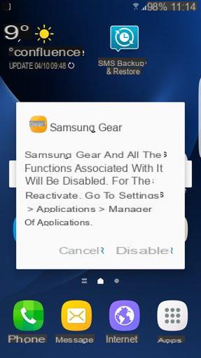 ¿Cómo desinstalo las aplicaciones predeterminadas en Android?