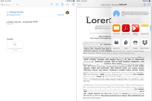 Como salvar PDF no iPad