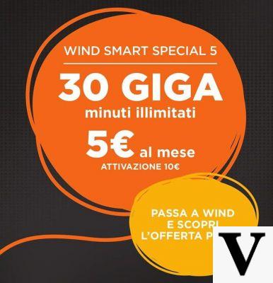 Desafío Wind Tre Iliad: 30GB y minutos ilimitados por 5 euros al mes