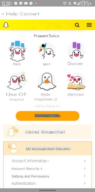 Como deletar sua conta no Snapchat em 2021?