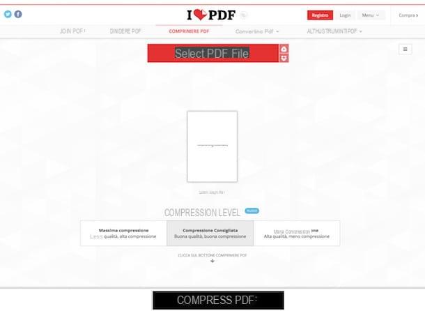 Comment compresser un PDF en ligne