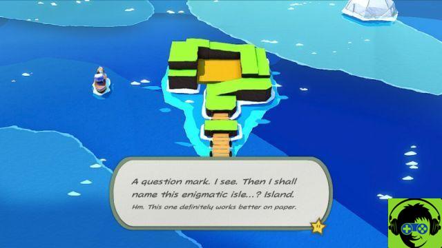 Paper Mario: The Origami King - Todas las ubicaciones de las islas en el mapa del mar | Guía de los secretos del mar