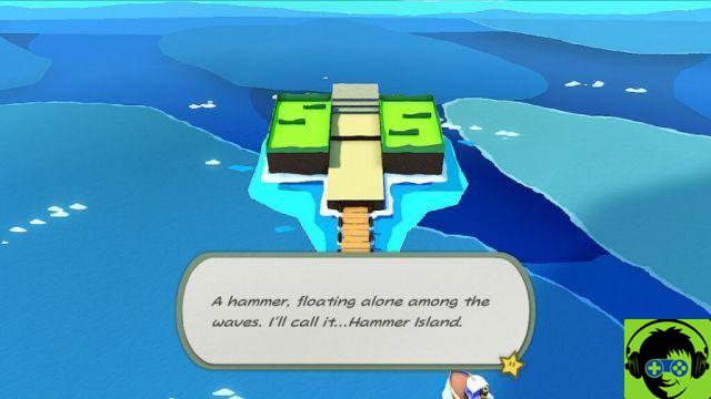 Paper Mario: The Origami King - All Island Locations on the Sea Map | Guide to the secrets of the sea