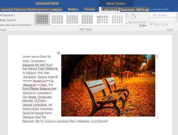 How to anchor a picture in Word