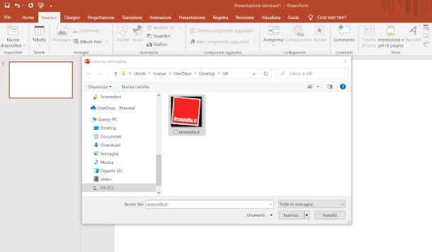 How to insert GIFs in PowerPoint