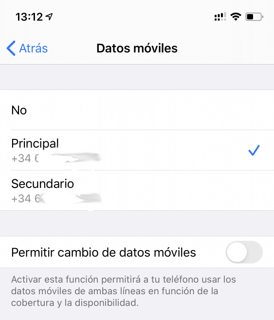 Use dois números de telefone no seu iPhone