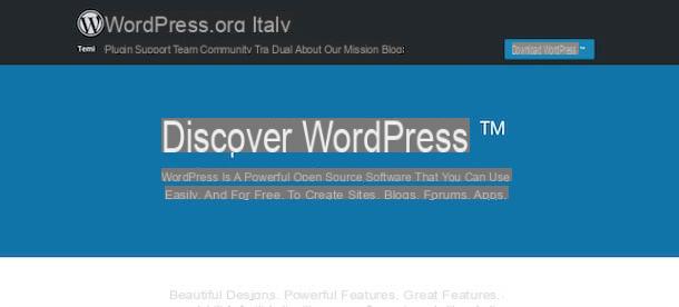 Come installare WordPress