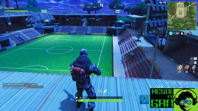 Fortnite - Temporada 4: Guía de los Campos de Fútbol