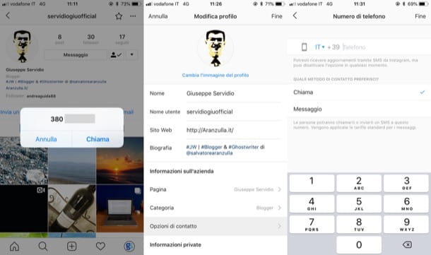 Comment mettre votre numéro de téléphone sur Instagram