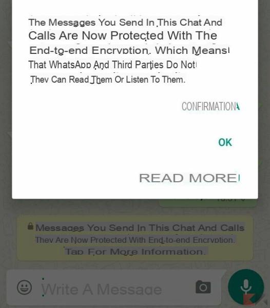 WhatsApp: cifrado de extremo a extremo para todos, privacidad gracias