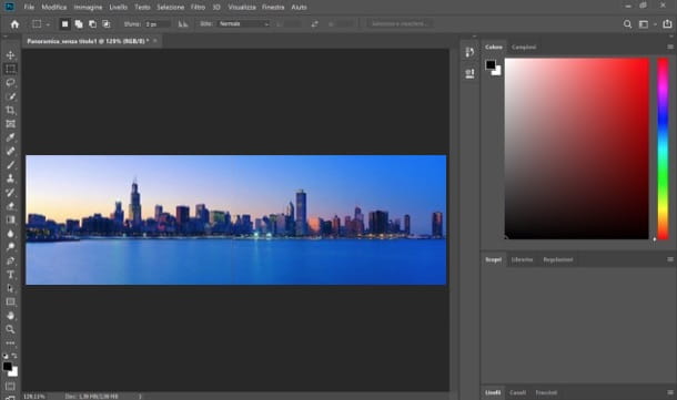 How to merge two photos with Photoshop