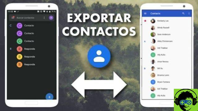 Comment transférer mes contacts d'un téléphone portable à un autre sur Android | Importer et exporter