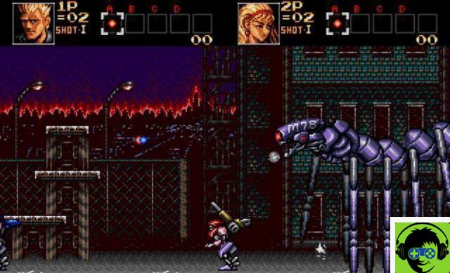 Contra: Hard Corps Sega Mega Drive cheats and codes