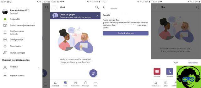 Como usar o Microsoft Teams com familiares e amigos