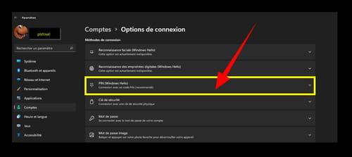 Eliminar el PIN y la contraseña de Windows 11