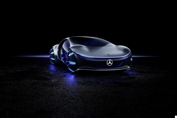 Presentación de Mercedes-Benz VISION AVTR: concept car inspirado en Avatar