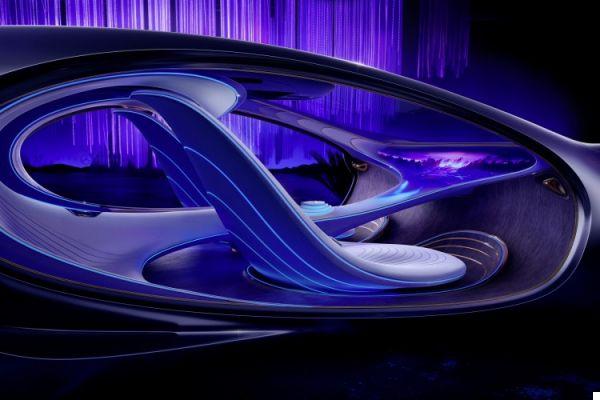 Presentación de Mercedes-Benz VISION AVTR: concept car inspirado en Avatar