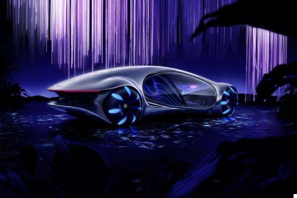 Presentación de Mercedes-Benz VISION AVTR: concept car inspirado en Avatar