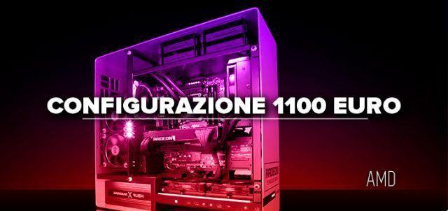 Configurazione PC gaming 1100 euros • AMD e Intel (2022)
