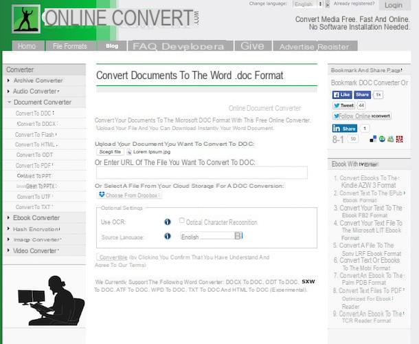 Como converter JPG para Word