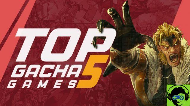 Os 5 principais jogos da Gacha para celular