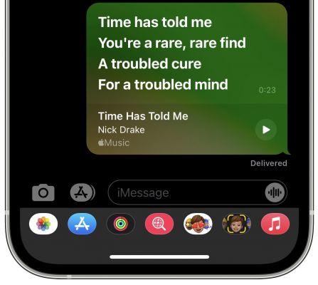 iOS 14.5: Cómo compartir letras de canciones y clips en Apple Music