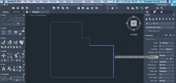 Cómo suavizar esquinas con AutoCAD