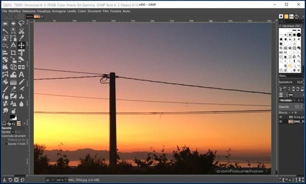 How to sign photos with GIMP