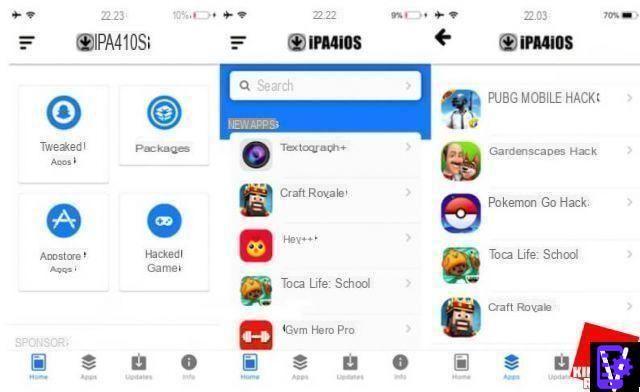 Magasins d'applications iPhone alternatifs sans Jailbreak