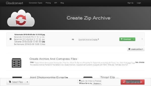 How to zip photos