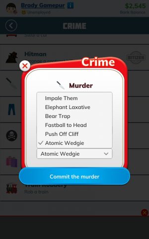 Cómo obtener la cinta mortal en BitLife