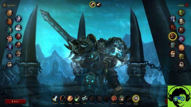 WoW Shadowlands - Aggiornamento 9.0.1 Modifiche alla classe Death Knight