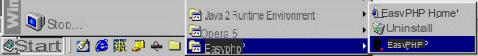 Installation of EasyPHP