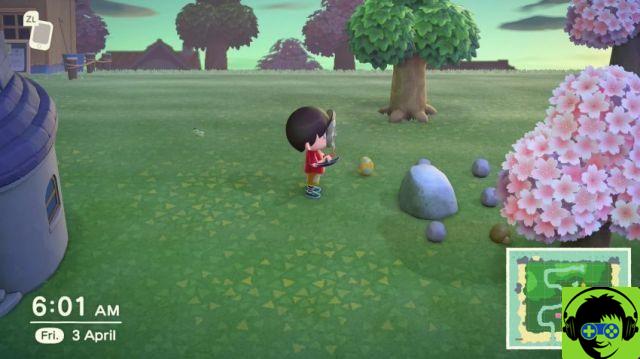 Como encontrar ovos de dia de coelho em Animal Crossing: New Horizons