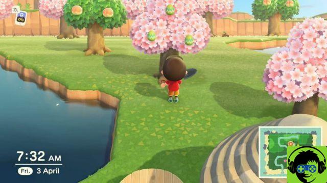 Como encontrar ovos de dia de coelho em Animal Crossing: New Horizons