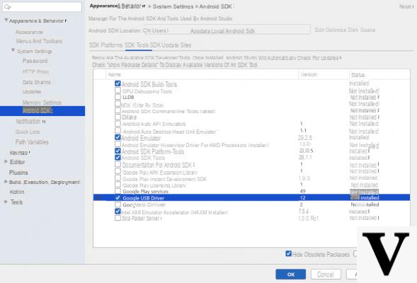 Come installare driver Android su Windows