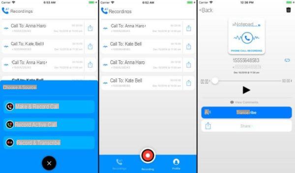 16 mejores aplicaciones de iPhone para grabación de llamadas