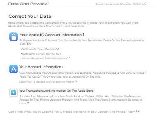 iPhone, iPad, Mac: cómo administrar toda la información que Apple tiene sobre usted