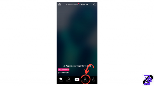 Como excluir uma conversa privada no TikTok?