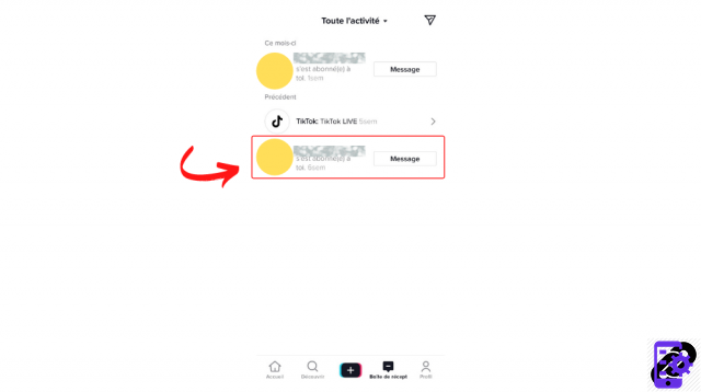 How to delete a private conversation on TikTok?