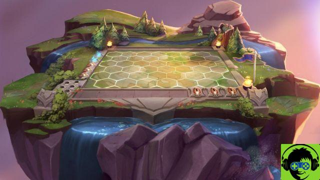 Teamfight Tactics - Hoja de diagrama de elementos