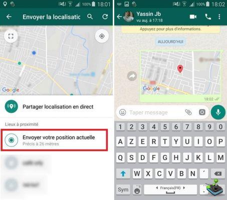 Come condividere la tua posizione con i tuoi amici su WhatsApp